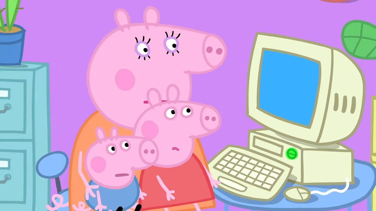 Pepa Prase 🖥️ | Mama na delovnem mestu | Peppa Prase Polne Epizode
