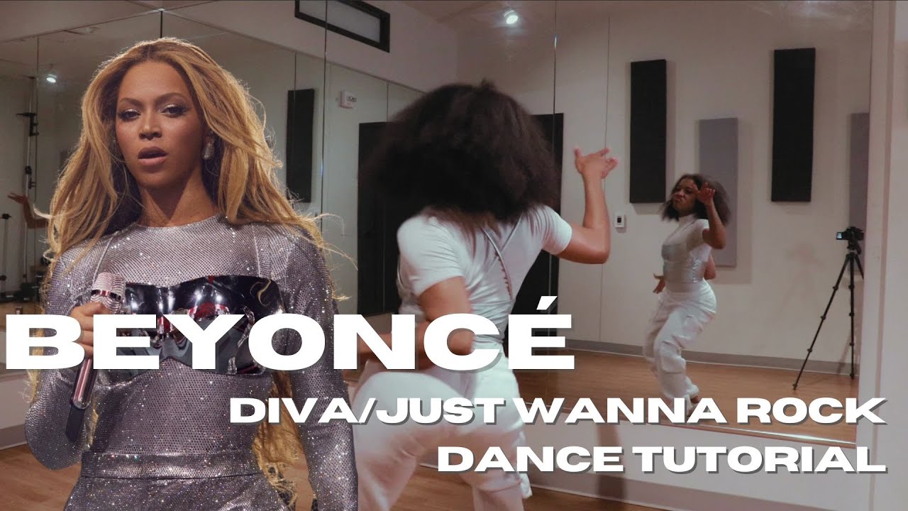 Beyoncé Diva/Just Wanna Rock Renaissance Tour Dance Tutorial