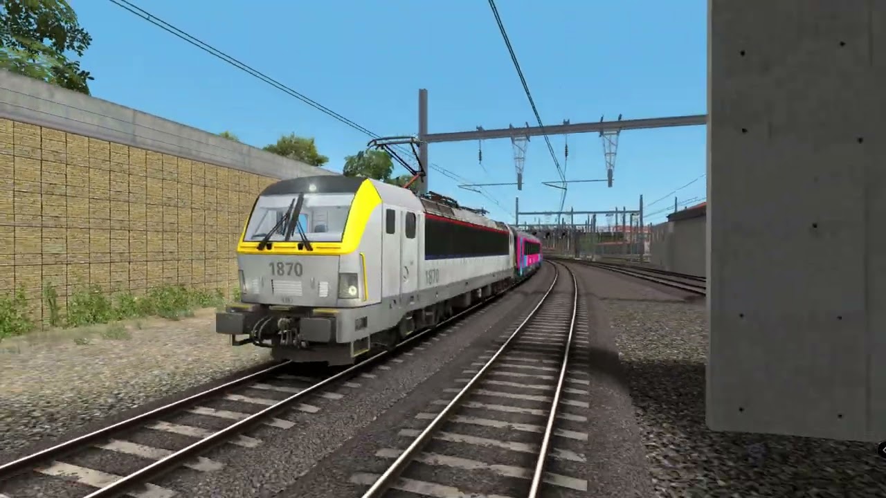 Train Simulator 2025 | HLE 1870 + I11 Ouigo | Paris - Bruxelles | Marseille - Avignon Map | FR |