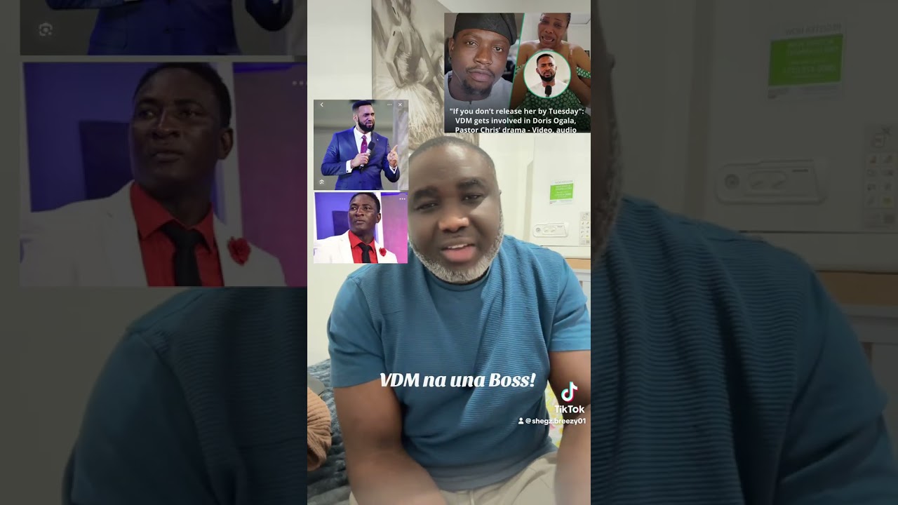 So all these f*ke past0rs dey fear VDM like this! #fypシ #trending #viralvideos @Verydarkblackman 
