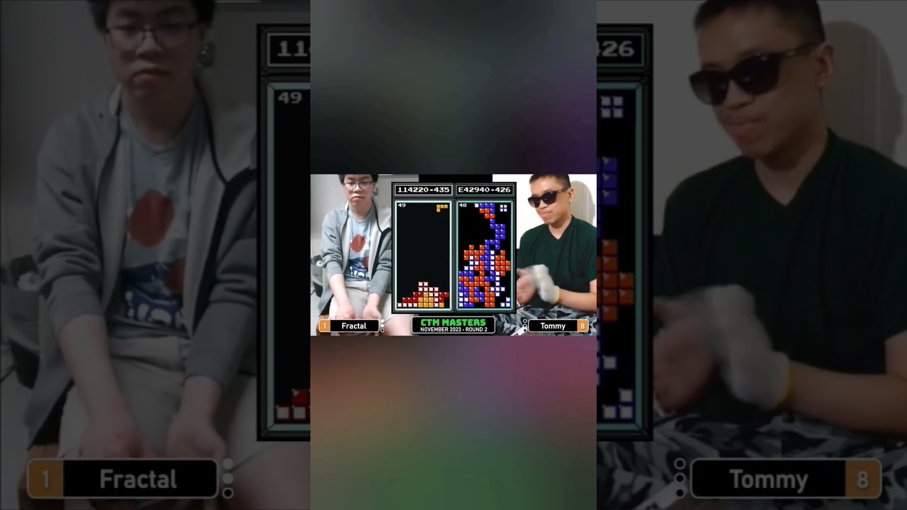 ARE YOU SERIOUS?! @fractal161 moment for real #tetris #gaming #retro #esports