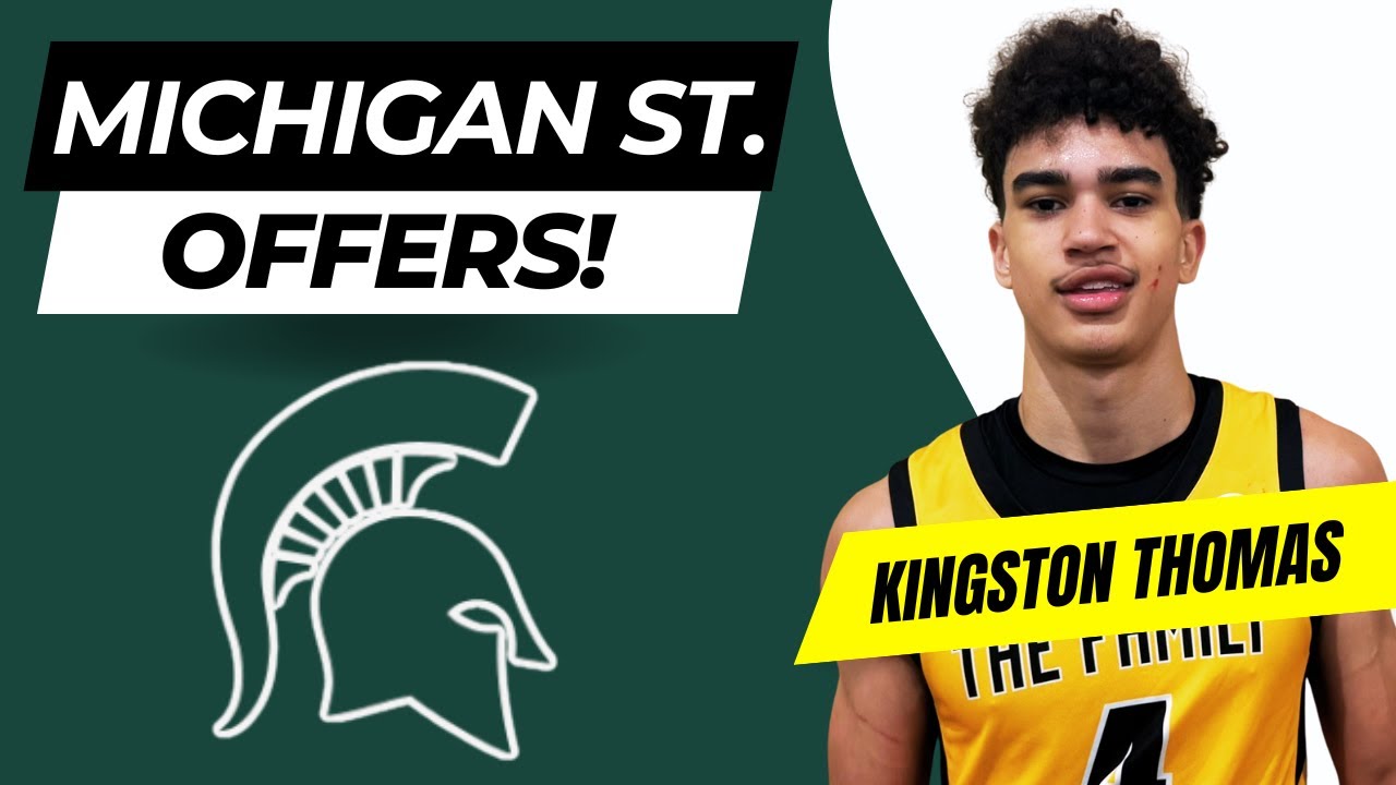 Michigan State Offers East Lansing Star Kingston Thomas, The Latest In Tom Izzo's "Family" Approach!