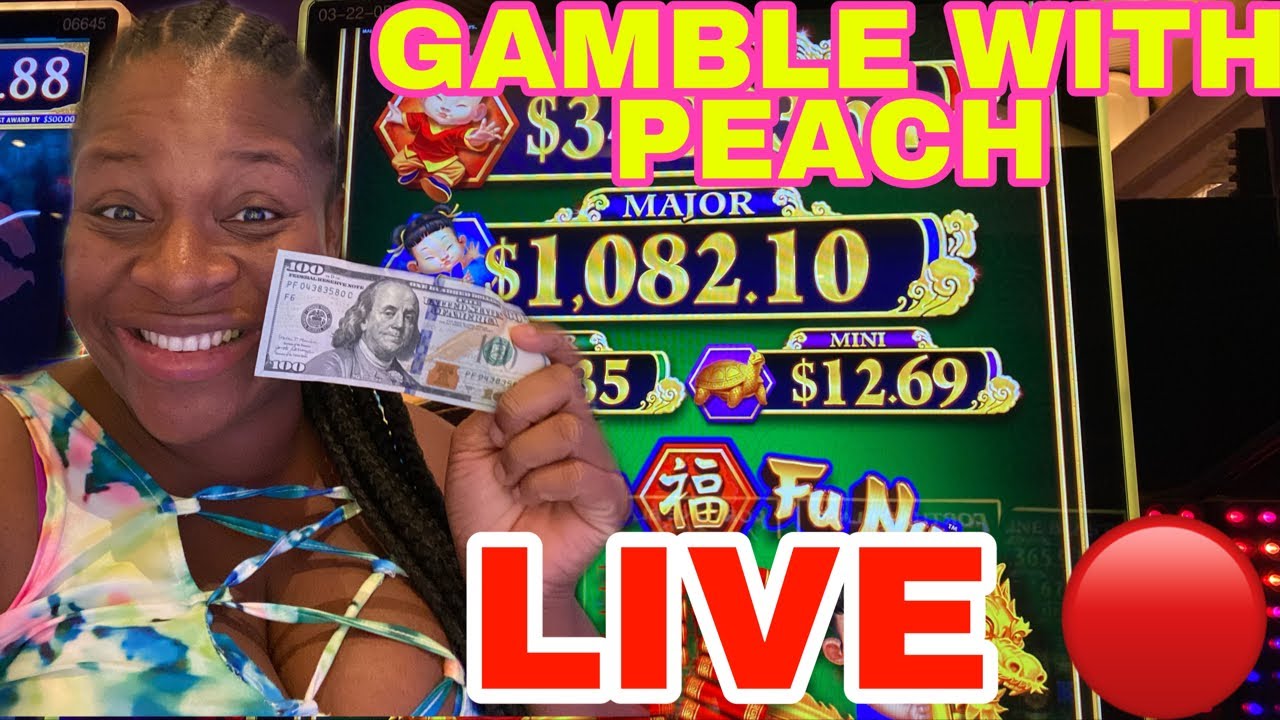 GAMBLE WITH PEACH 🍑: $100 AT SEMINOLE HARD ROCK CASINO TAMPA