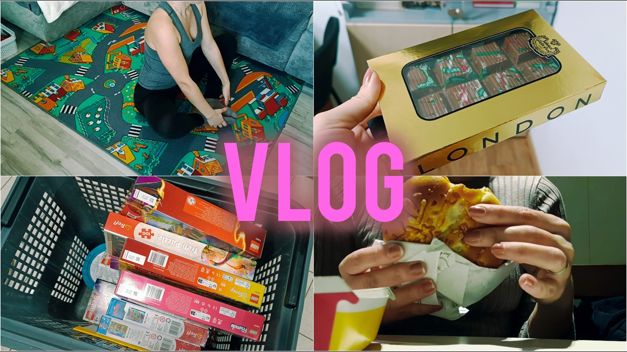 Vlog - trening, kupovina igračaka i McDonalds - Aleksandra S