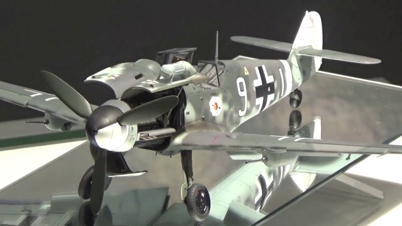 TAMIYA 1/48 Messerschmitt Bf109 G-6 (Tentative) Prototype @ All Japan Model & Hobby Show 2017