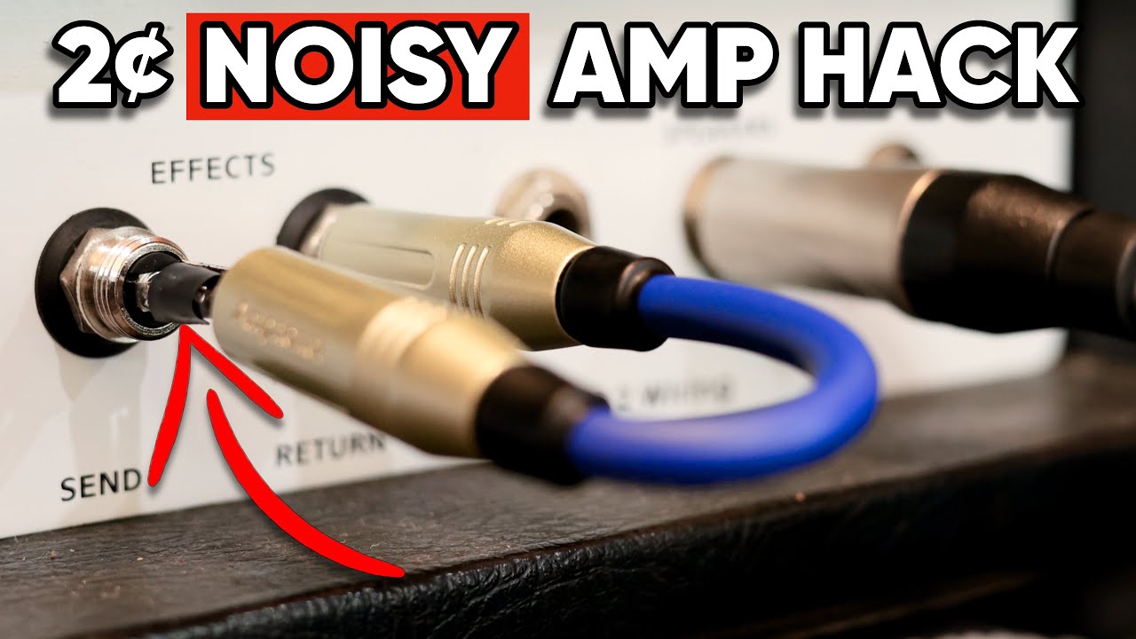 This Patch Cable is Actually a Noise Gate – FX Loop Hack!