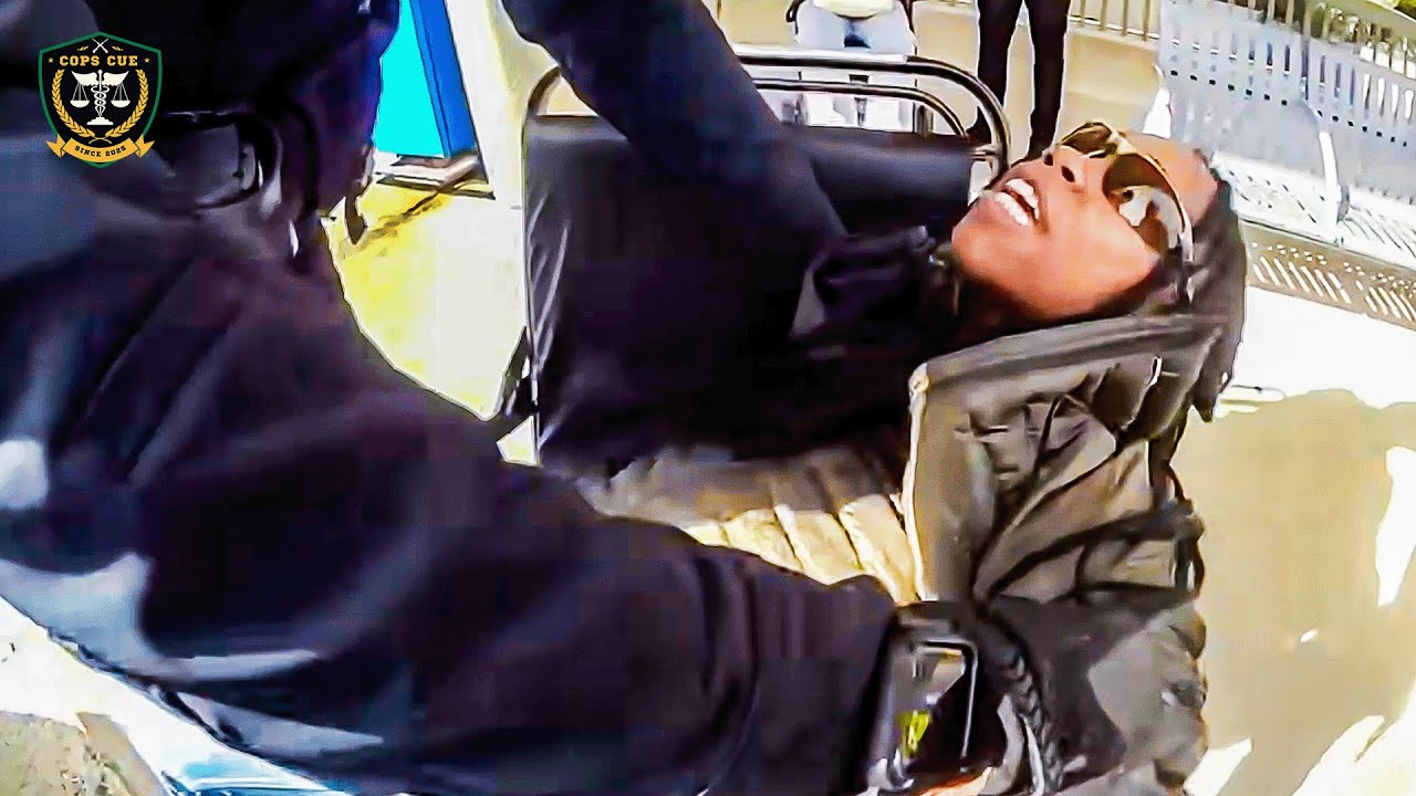 Entitled Gen Z Sparks Airport Chaos During Police Confrontation | Karens Getting Arrested By Police
