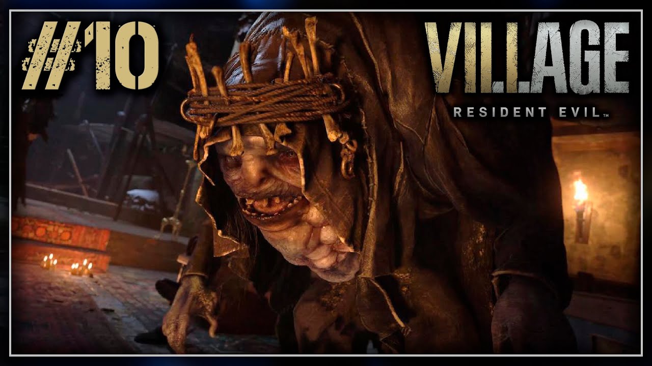 Un señor muy feo con moco y vómito se convierte en un pesesito #10 🤮🐡 RESIDENT EVIL 8 VILLAGE