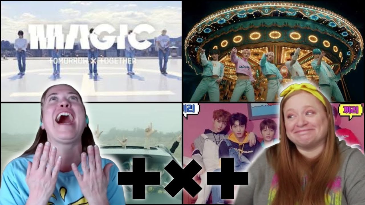 TXT - LO$ER=LO♡ER, Blue Hour, Blue Orangeade и Magic | РЕАКЦИЯ ЛУЧШИХ ПОДРУГ