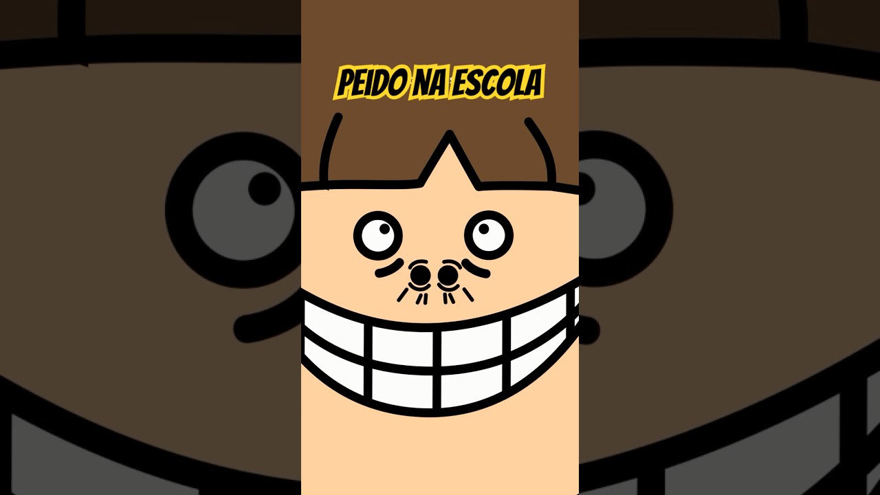 Peido na quinta s&eacute;rie &eacute; um evento 🤣 #desenhoanimado #humor #peido #anima&ccedil;&atilde;o #animacao2d #cartoon