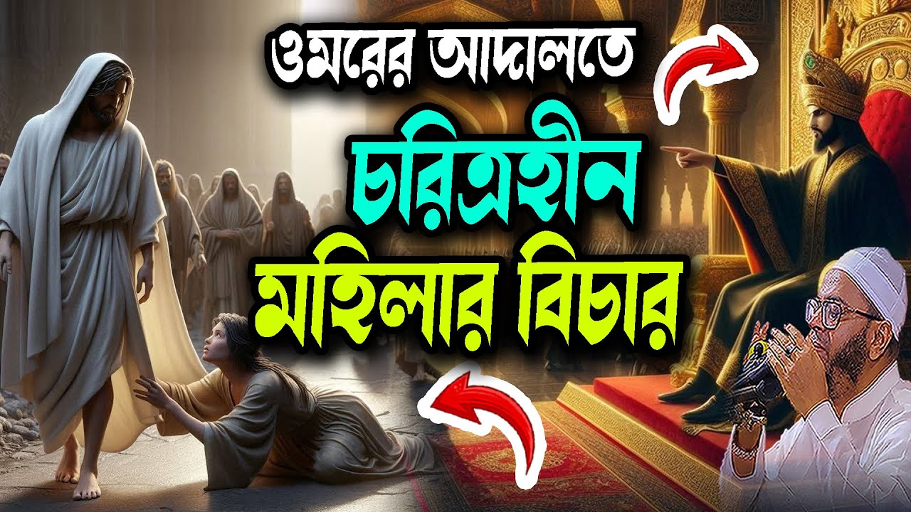 ওমরের আদালতে চরিত্রহীন মহিলার বিচার Mufti Nasir Uddin Ansari Waz মুফতি নাসির উদ্দিন আনসারী ওয়াজ 2025