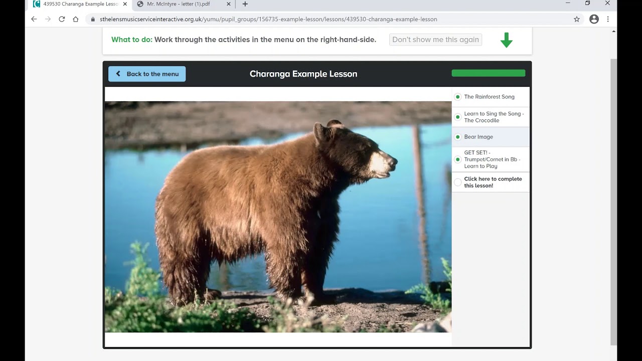 How to use your Charanga YUMU log in