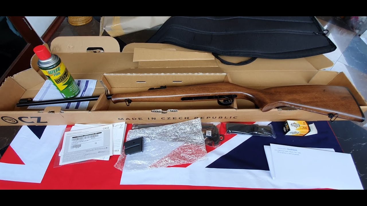 EP3 #แกะกล่อง #ปืนใหม่ #CZ452 #22MAGNUM ปืน CZ452-2E ZKM ขนาด .22 MAGNUM / .22WMR (แกะกล่อง)
