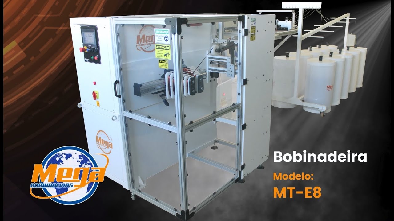 Bobinadeira para produção de estatores de motores elétricos - Modelo MGB MT-E8
