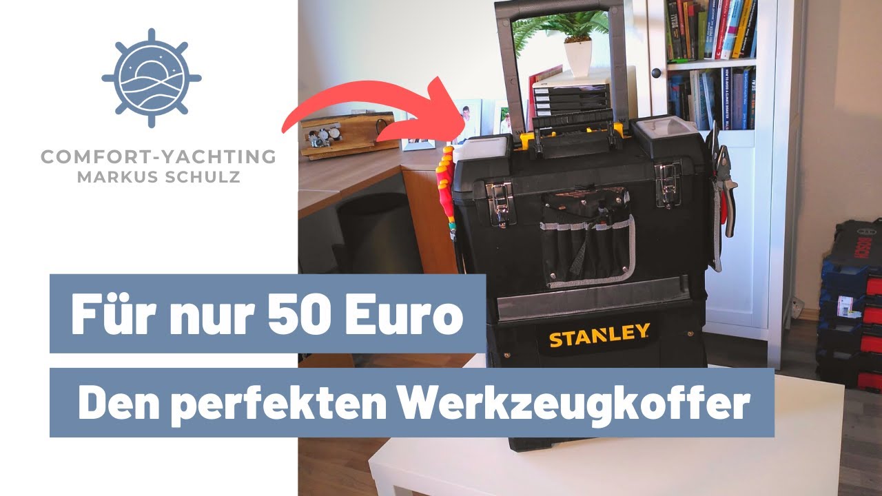 Mein großer Werkzeugkasten für 50 Euro! | Stanley Werkzeugwagen modifikation