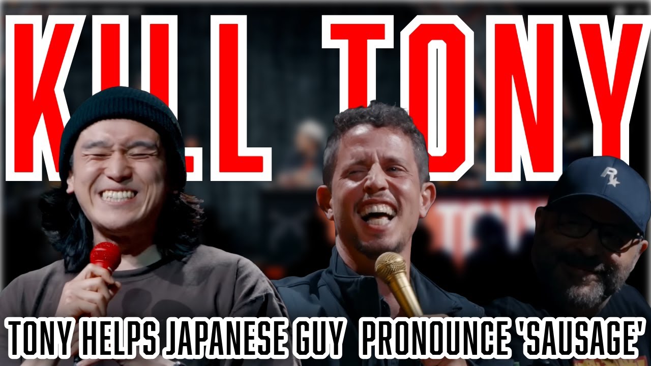 Tony helps Japanese guy  pronounce 'sausage'