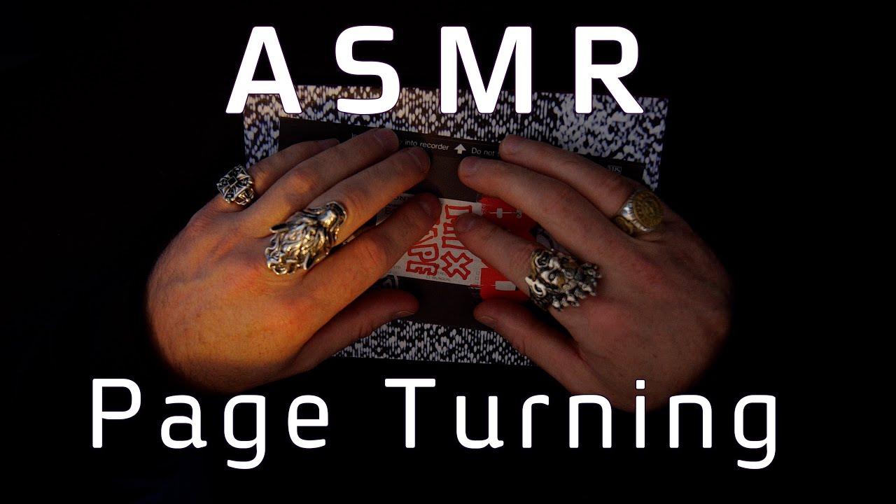 ASMR: Magazine Page Turning & Whispers