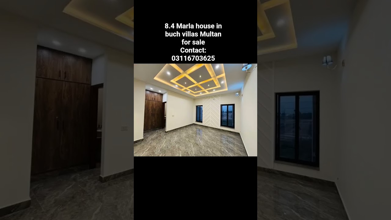8.4 Marla Triple-Story House for Sale in buch villas Contact :03116703625 