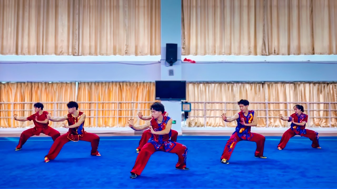 Guandong Wushu Team - Group Set - China National Wushu Taolu Competition