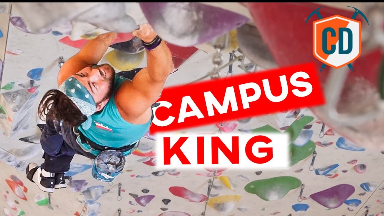 Why This Climber Can Campus BETTER Than ANYONE | Climbing Daily Daily Ep. 2069