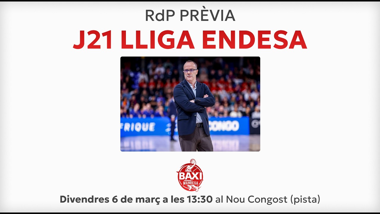 📡 EN DIRECTE 👔 RdP de Diego Ocampo prèvia a la jornada 21 de la Lliga Endesa
