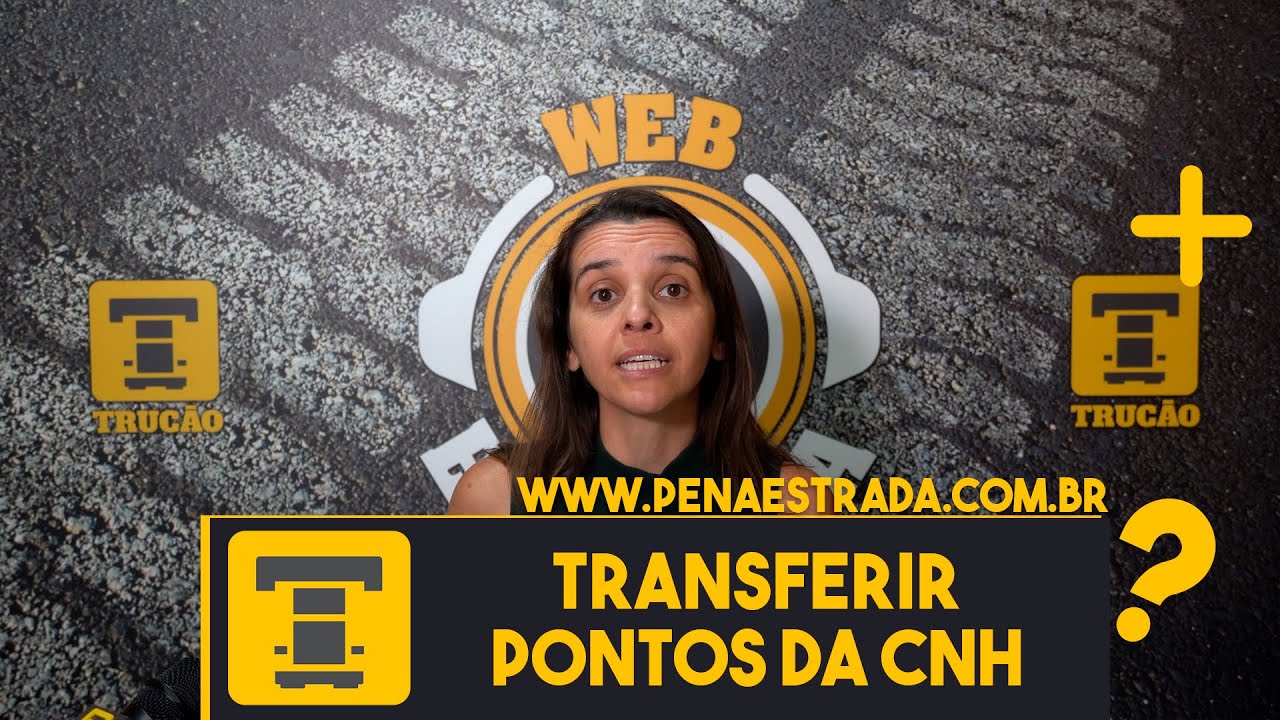 Existe 2ª via para transferir pontos da cnh?