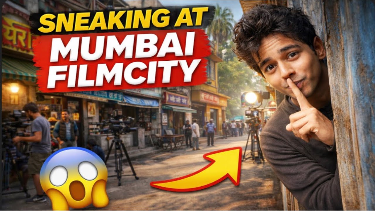 INSIDE Mumbai Film City 😱 Sneaking Into Bollywood Movie Set 2026 | Behind The Scenes
