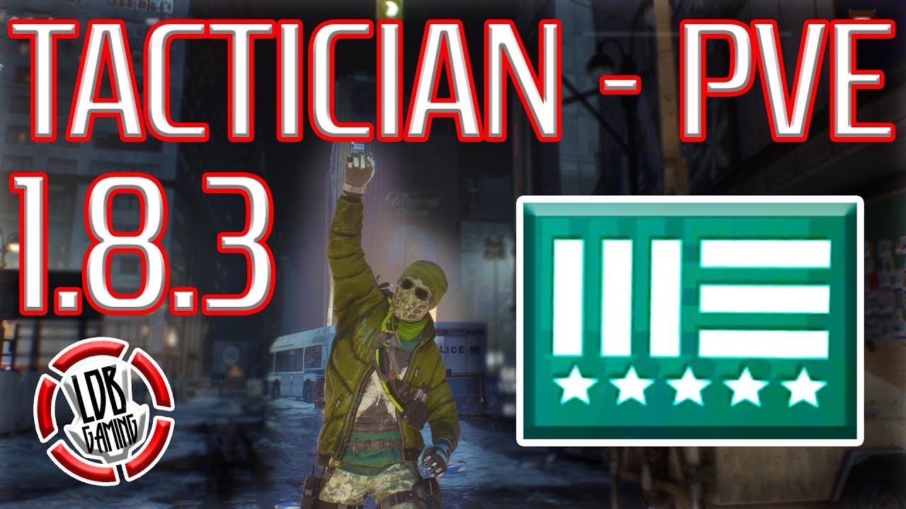 THE DIVISION / ТАКТИКА PVE / ФЕРМЕРСТВО СТАЛО ПРОЩЕ / 1.8.3