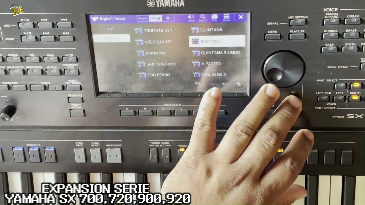 YAMAHA SX700 EXPANSION DE SAMPLES Y RITMOS TROPICALES