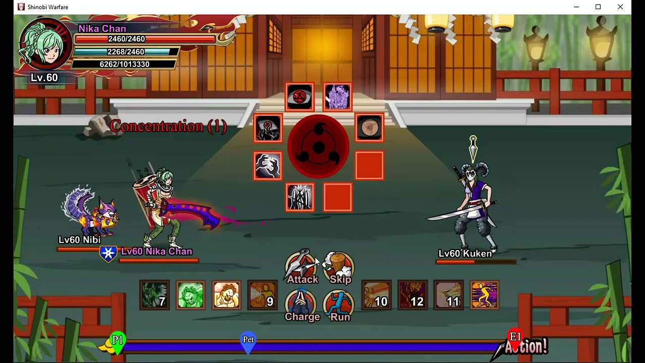 Shinobi Warfare - Anbu Exam SOLO full