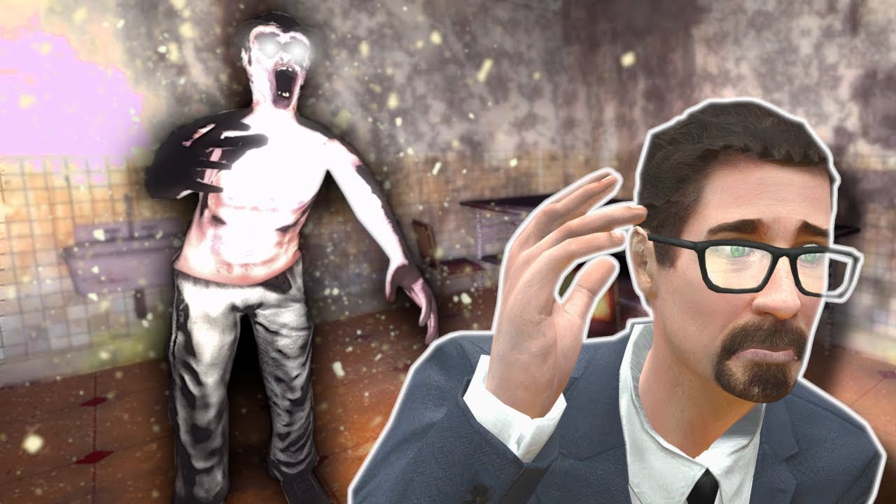 SCARY HAUNTED ASYLUM! - Garry's Mod Gameplay -  Gmod Horror Map
