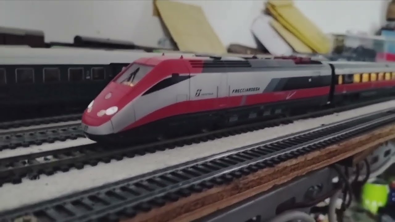 NUOVA VITA per il Frecciarossa ACME 70015 totalmente trasformato by Marmodels (leggi descrizione)