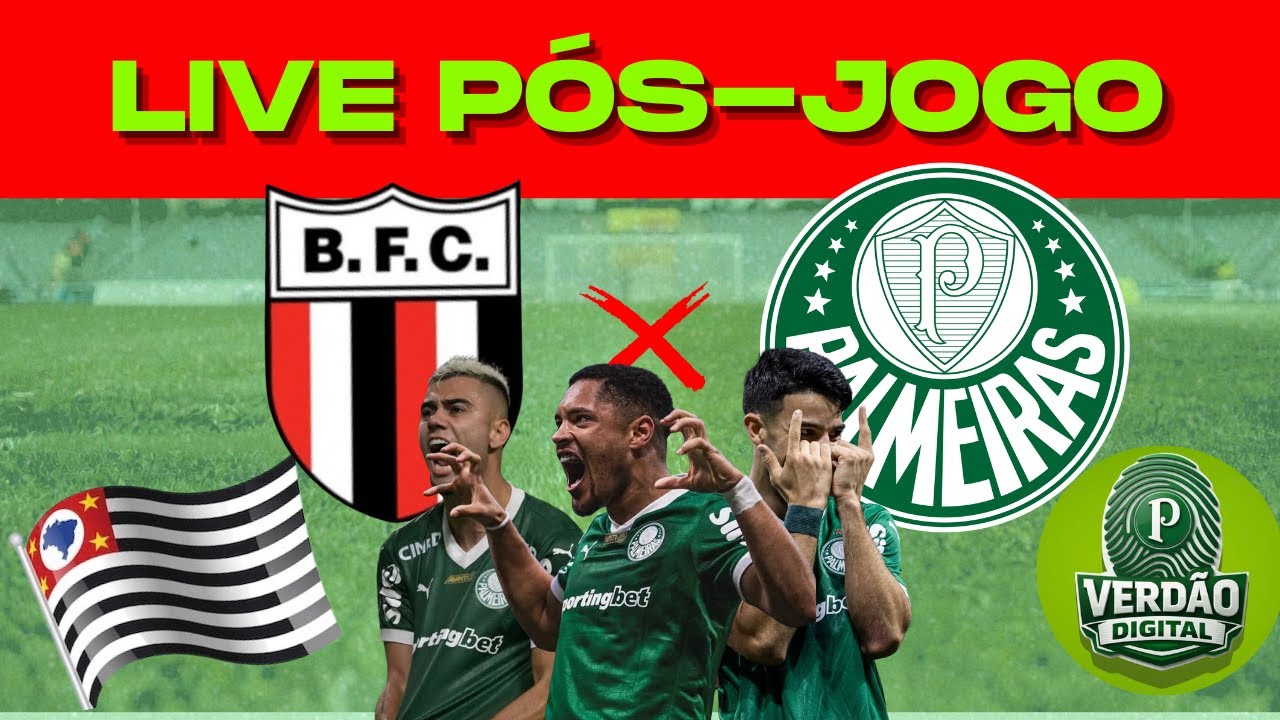 Pós-jogo Botafogo X Palmeiras - Paulistão 26 #palmeiras  #verdão #live