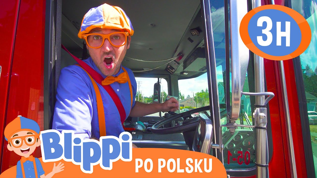 Blippi na rowerze!📙Blippi po polsku📙Nauka i zabawa dla Dzieci