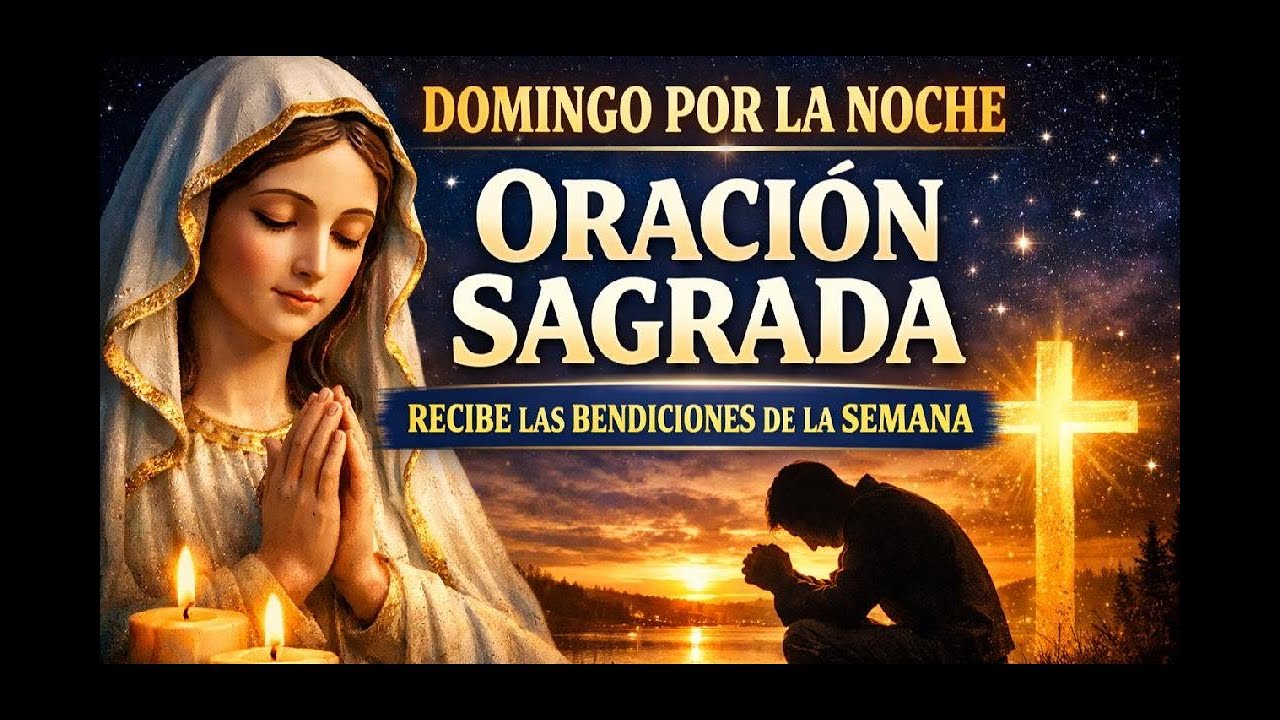 No Termines el DOMINGO sin Orar 🙏 BENDICIÓN para tu Semana