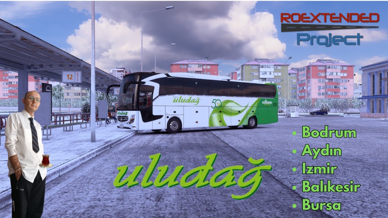 Osman Kaptan Yollarda Rota Bodrum Aydın İzmir Balıkesir Bursa #BalıkesirUludağ #Otobüs #roextended