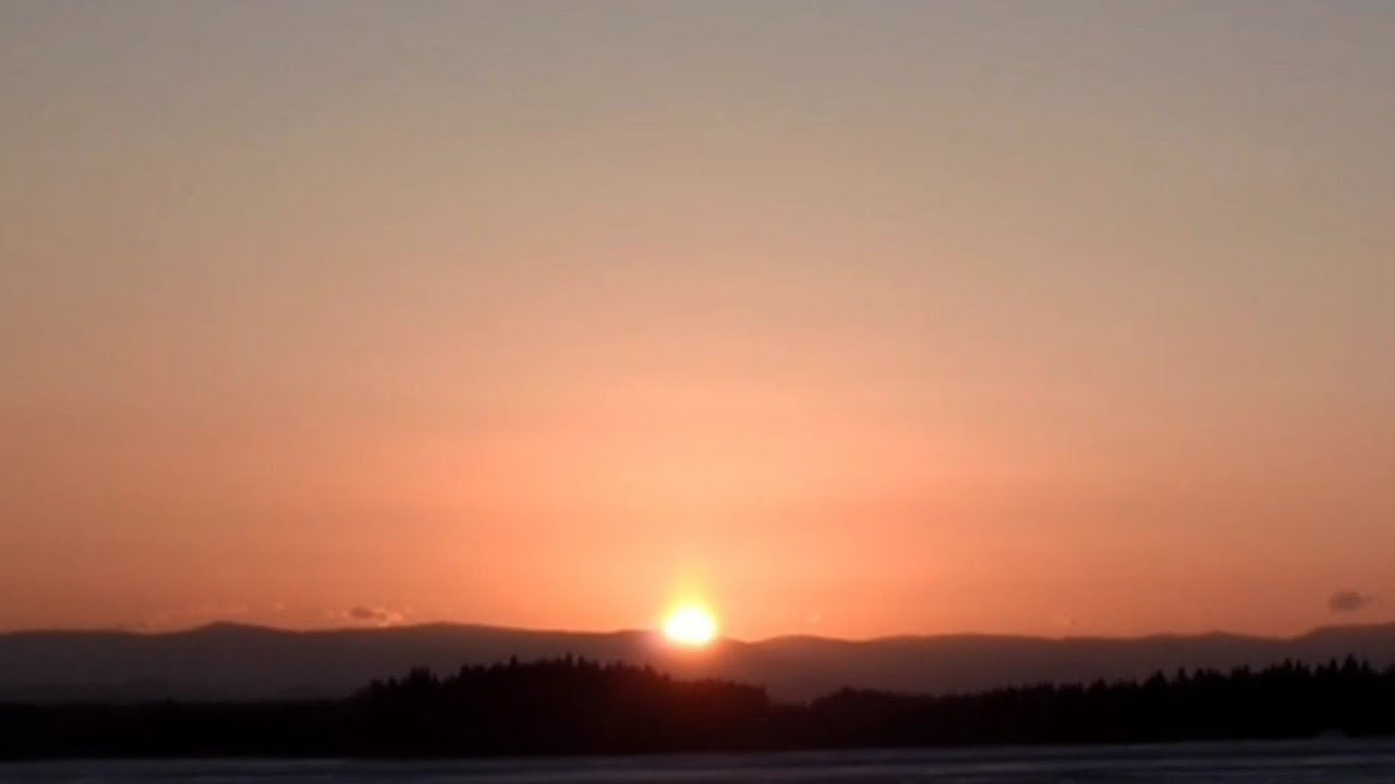 おはようございます✨2026/02/20今朝は雲☁がない日の出シーン🌄撮れましたっ🤩✨