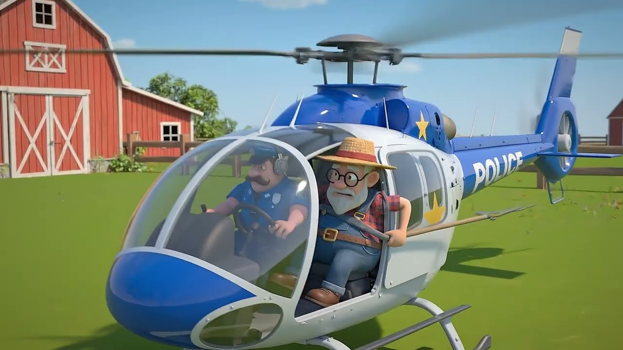 The Cow is Gone! 🐮 Thief Stole Cow from Old MacDonald Farm | Police Rescue 🚓