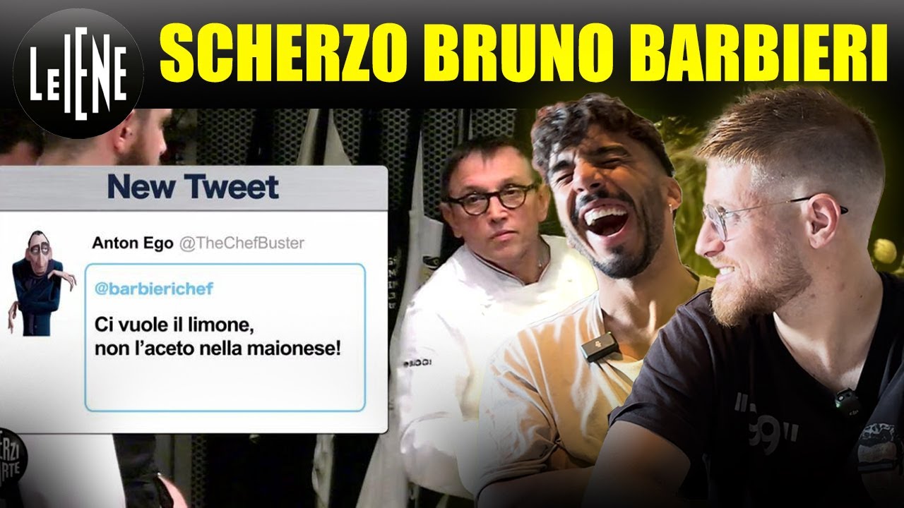 REAGIAMO AL TERRIBILE SCHERZO ALLO CHEF BRUNO BARBIERI - UNA PERSONA NASCOSTA INIZIA AD INSULTARLO!