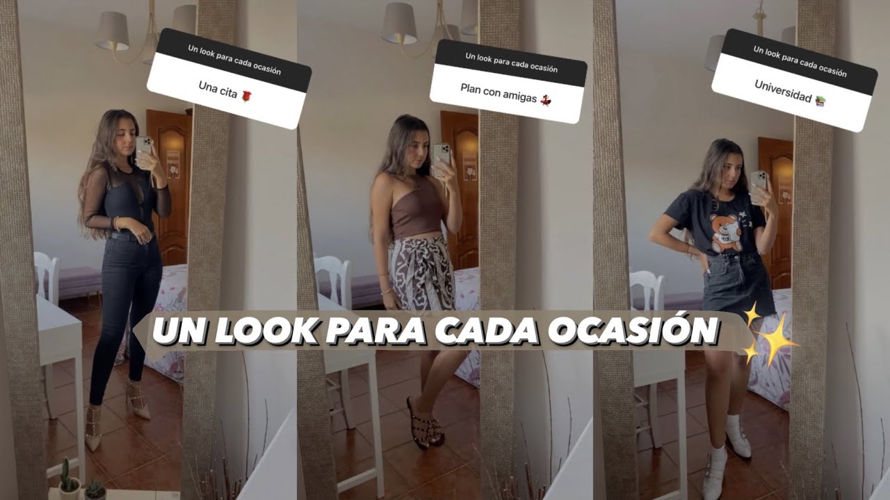 ¿Qué look me pondría para...? / IDEAS DE LOOKS