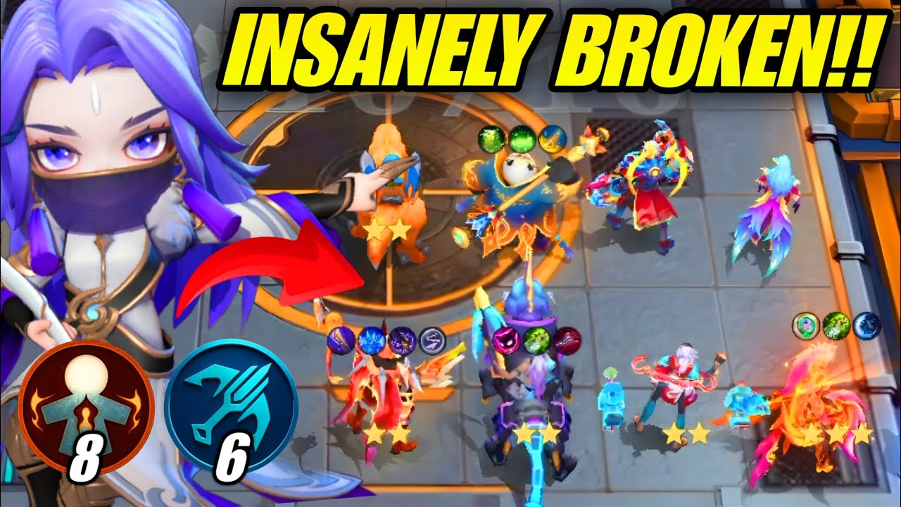 I tried TOP GLOBAL Build using Yuki/Luo Yi & It was INSANE! (Magic Chess Go Go)