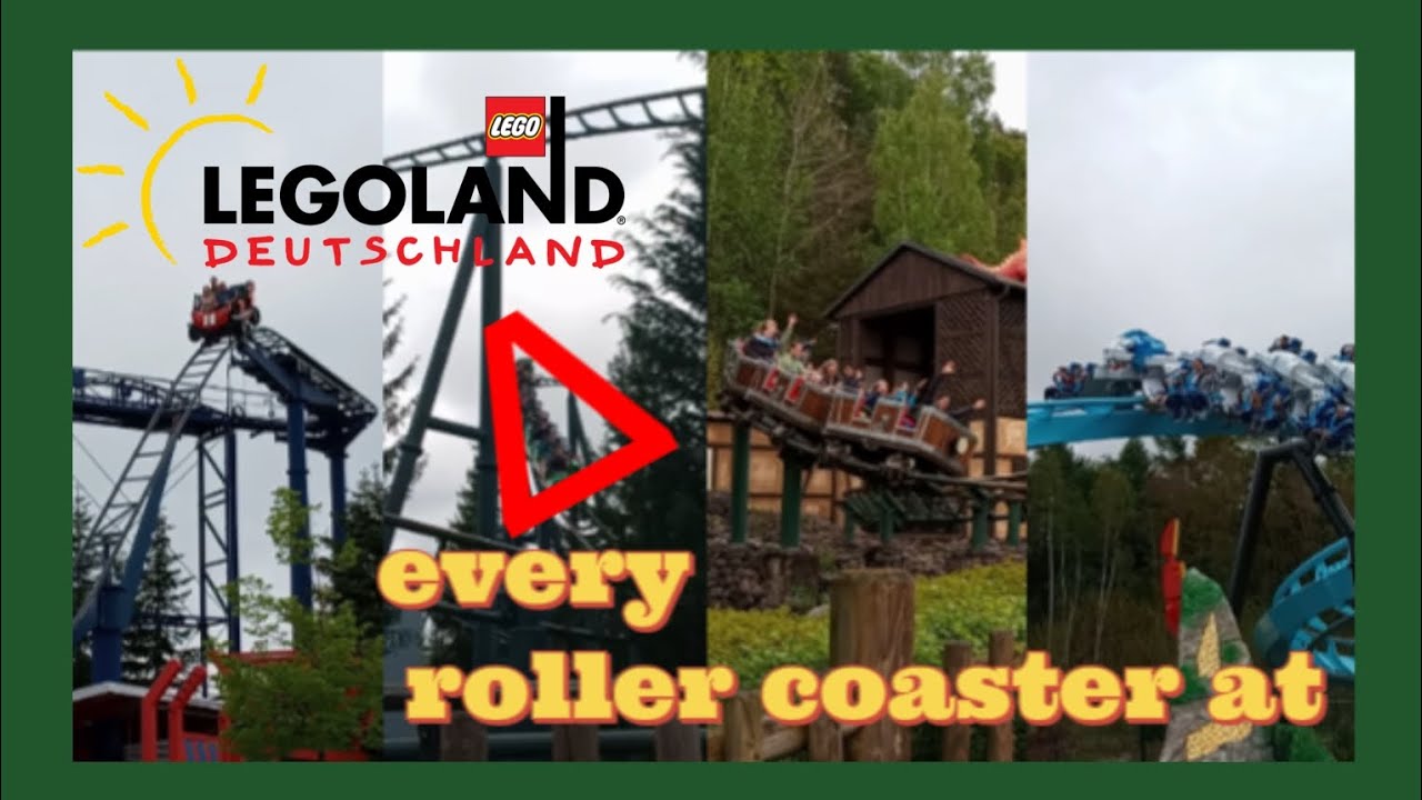 every roller coaster at Legoland Deutschland