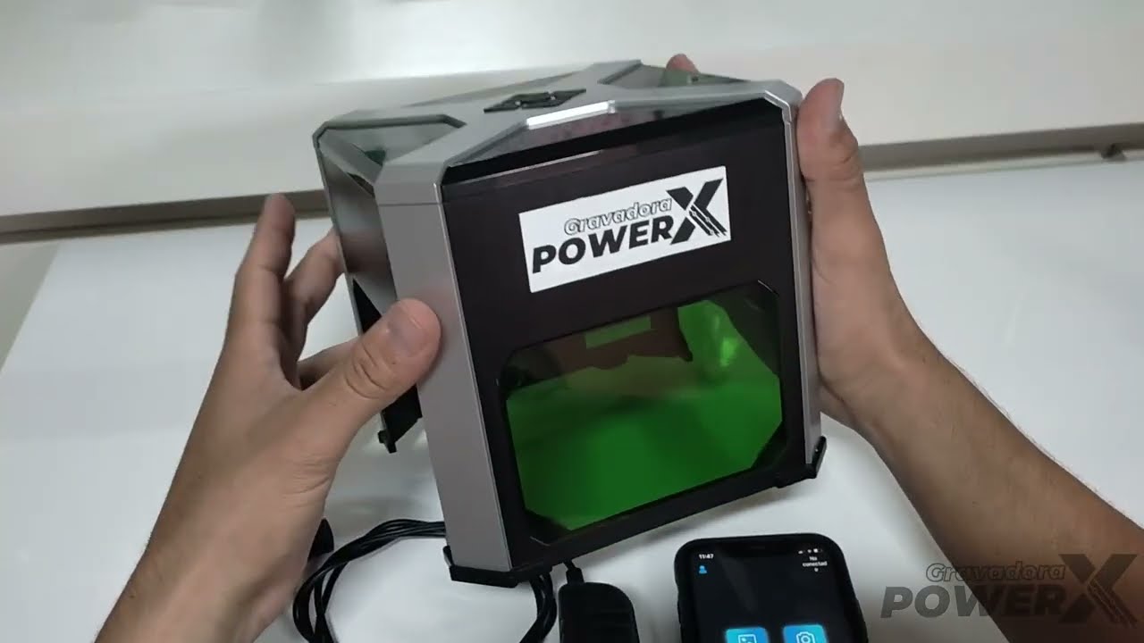 Gravadora a Laser PowerX