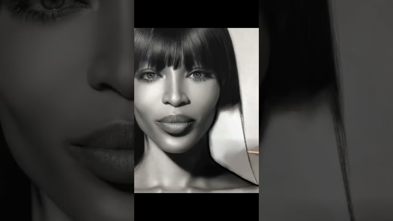 Hyperrealistic drawing by Kelvin Okafor
