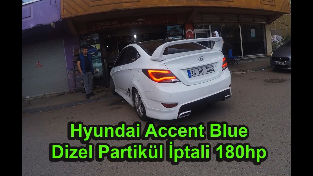 Hyundai Accent Blue Dizel Partikül Filtresi İptali