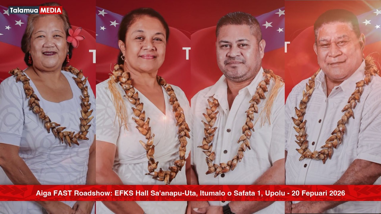 FAST Roadshow: Itumalo o Safata 1, Upolu - 20 Fepuari 2026