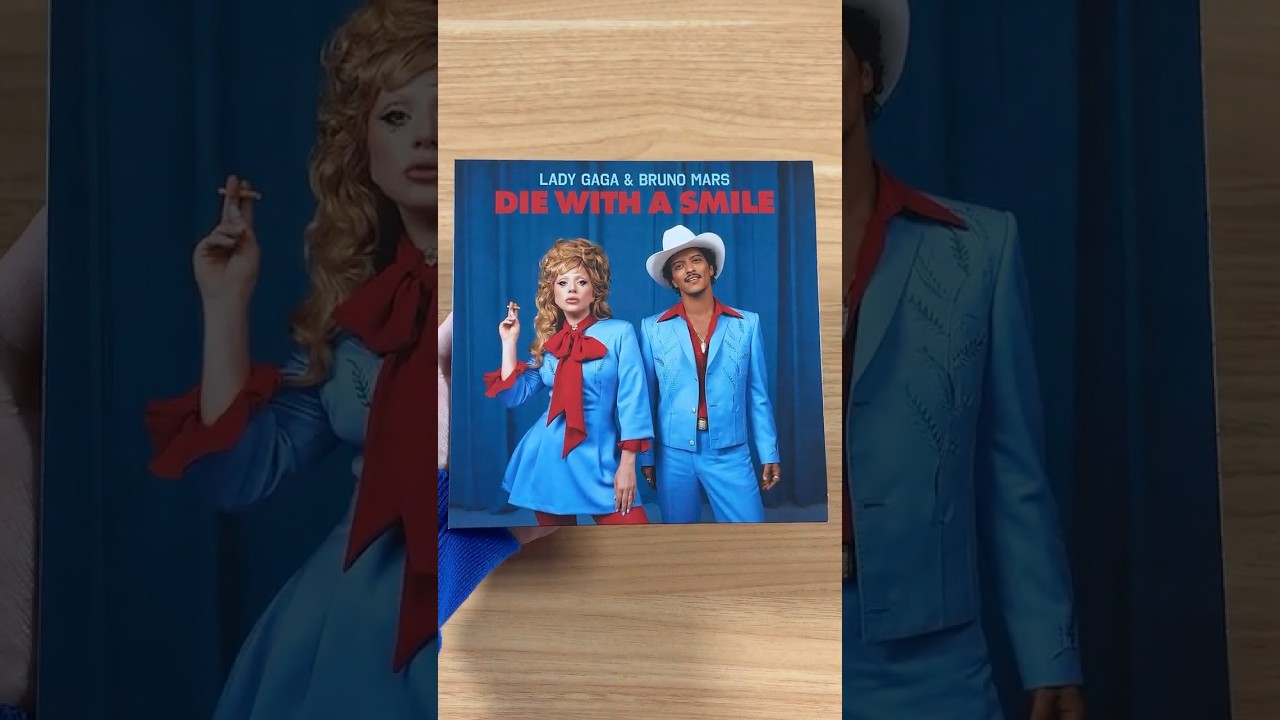 Lady Gaga & Bruno Mars - Die With A Smile Vinyl Unboxing