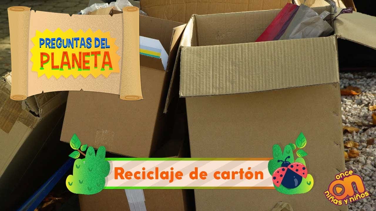 🍃 Reciclado de papel y cartón. Preguntas del planeta