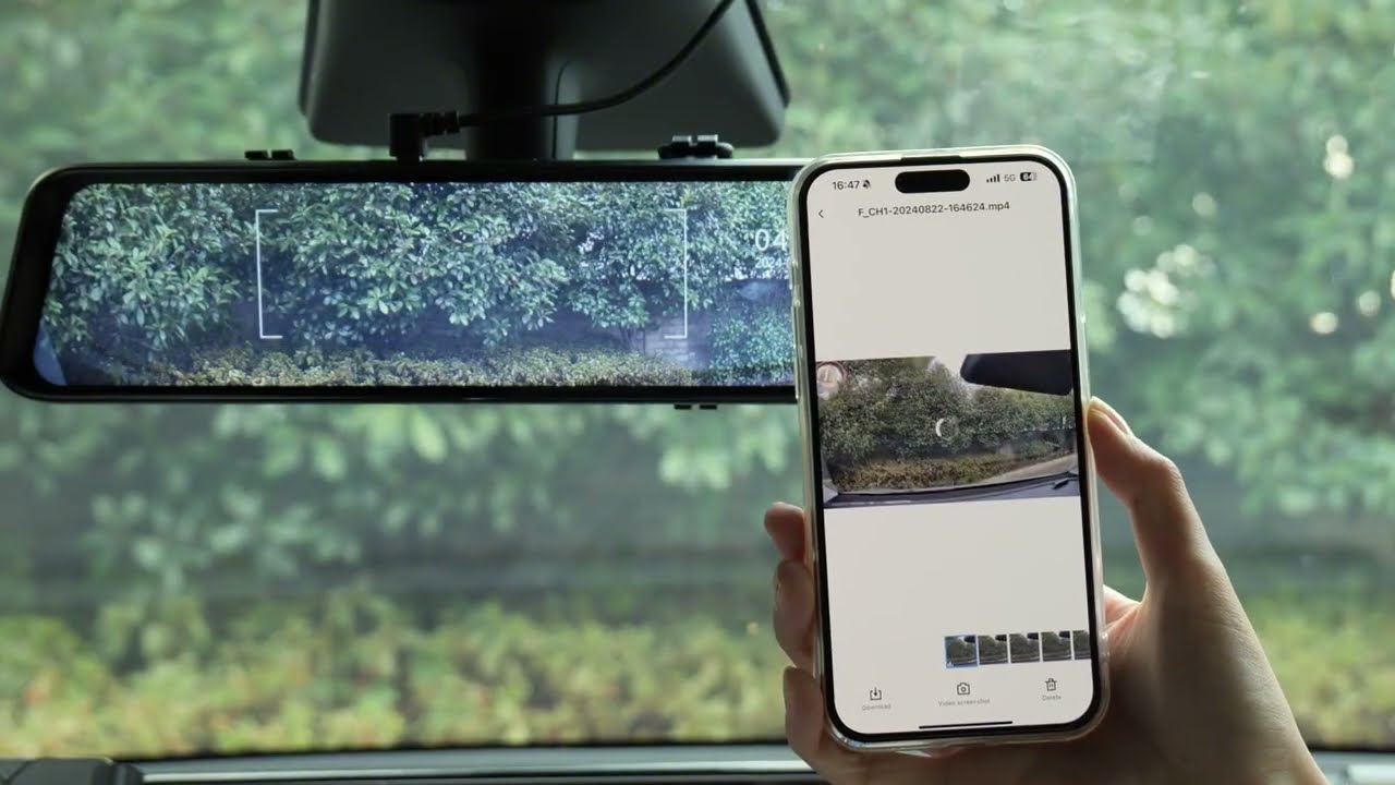 Как подключить Wi-Fi к видеорегистратору WOLFBOX Mirror Dash Cam | Руководство по настройке прило...