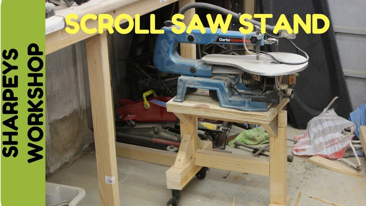 Handy little scroll saw table/stand